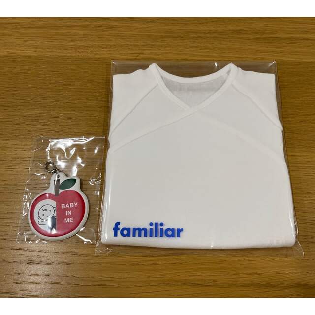 familiar(ファミリア)のfamiliar 短肌着 キッズ/ベビー/マタニティのベビー服(~85cm)(肌着/下着)の商品写真