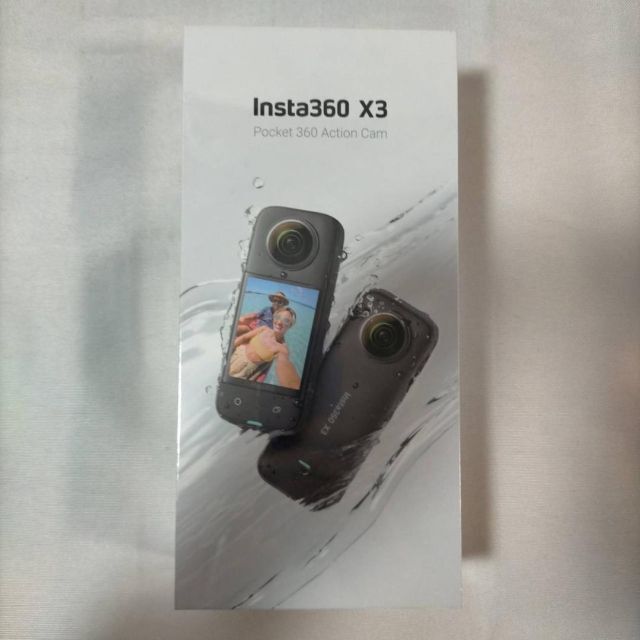 新品・未開封　insta360 x3　360°カメラ