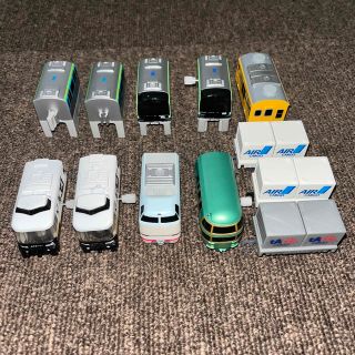 タカラトミー(Takara Tomy)の電車⭐︎モノレール⭐︎貨物⭐︎ガチャガチャ⭐︎12個セット(電車のおもちゃ/車)