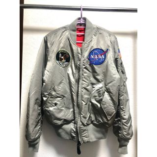 アルファインダストリーズ(ALPHA INDUSTRIES)のMA-1　NASA アポロ ALPHA INDUSTRIES(ブルゾン)