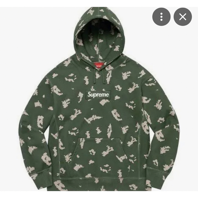 Supreme Box Logo Hooded Sweatshirt camo