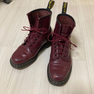 ドクターマーチン(Dr.Martens)のDr.Martens 24.5cm 1460 8ホールブーツCHERRY RED(ブーツ)