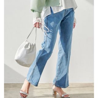 ユナイテッドアローズグリーンレーベルリラクシング(UNITED ARROWS green label relaxing)の★年末大幅値下げ31日まで★レディデニム（ライトブルー）(デニム/ジーンズ)