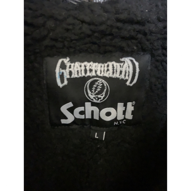 schott(ショット)の新品 schott x GratefulDead ジップカウチンセーター L メンズのトップス(ニット/セーター)の商品写真