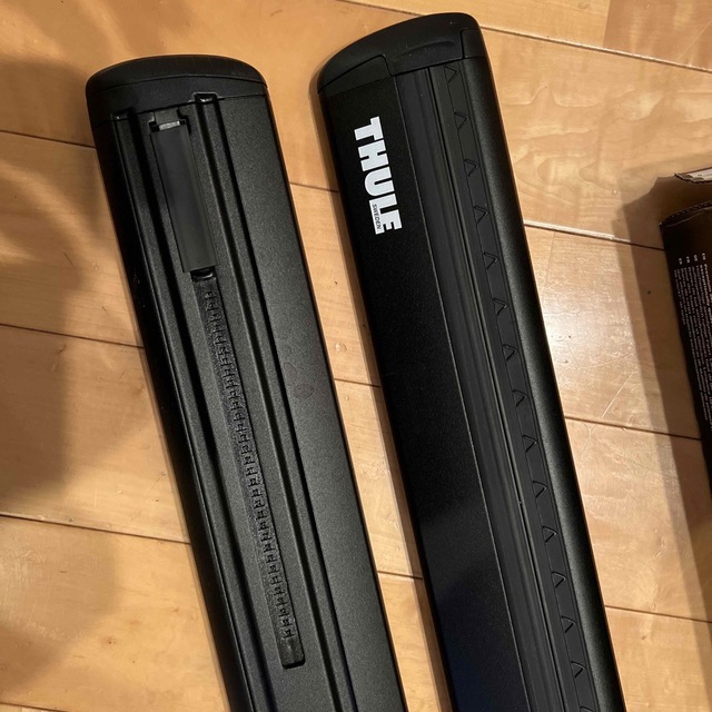 THULE(スーリー)のThule Wing Bar Evo 118 Black cx8 cx5 自動車/バイクの自動車(車外アクセサリ)の商品写真