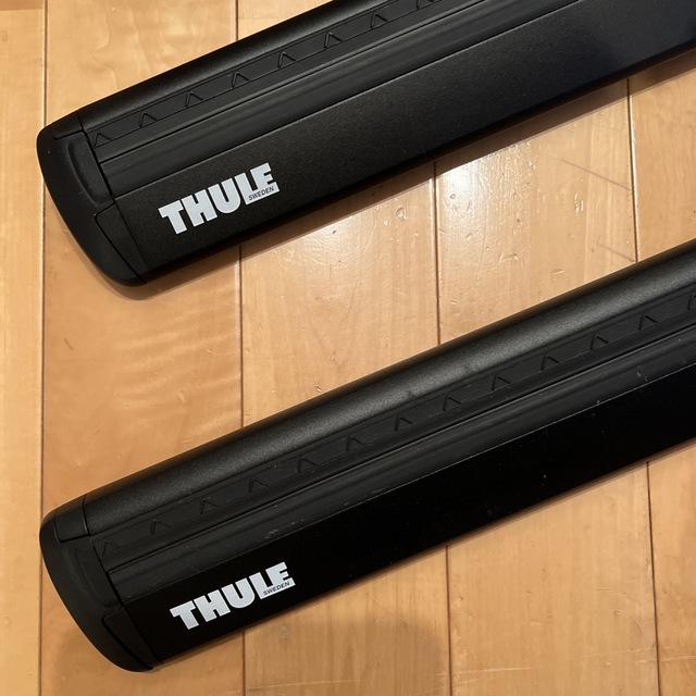 THULE(スーリー)のThule Wing Bar Evo 118 Black cx8 cx5 自動車/バイクの自動車(車外アクセサリ)の商品写真