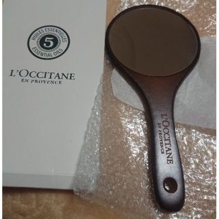 ロクシタン(L'OCCITANE)の【新品未使用】ロクシタン ミラー L'OCCITANE ウッドミラー 手鏡(ミラー)