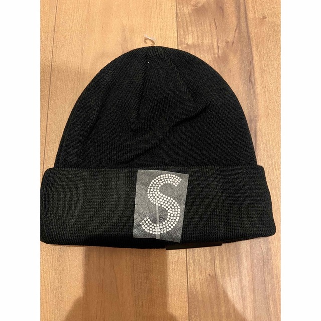 supreme new era swarovski S logo beanie