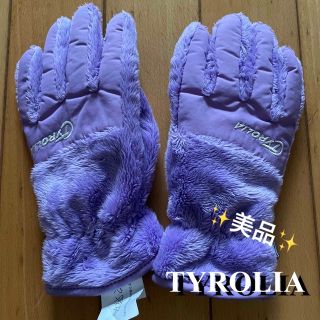 チロリア(TYROLIA)の【美品】TYROLIA 手袋　子供用　m 送料込み(手袋)