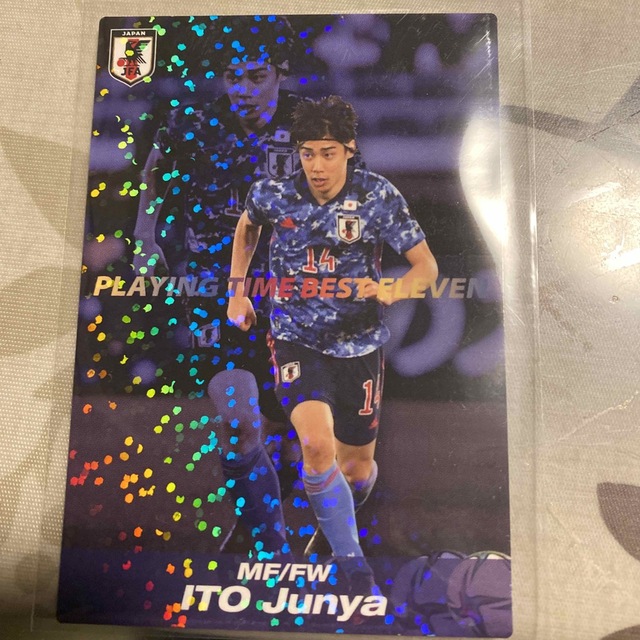 カルビー - サッカー日本代表チームチップス伊東純也の通販 by ジュン