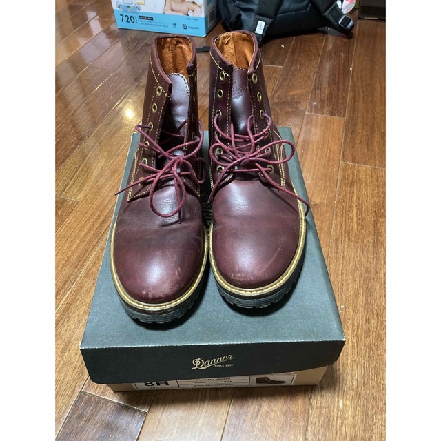 Danner ブーツ　ワインレッド　26.5cm 専用出品 メンズの靴/シューズ(ブーツ)の商品写真