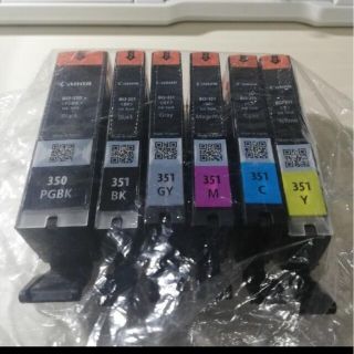 キヤノン(Canon)のarc440191様canon純正BCI-351+350/6MP相当新品2セット(PC周辺機器)