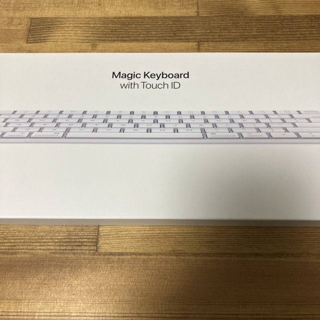 Apple(アップル)のTouchID搭載Magic Keyboard-JIS【美品】 MK293J/A スマホ/家電/カメラのPC/タブレット(PC周辺機器)の商品写真