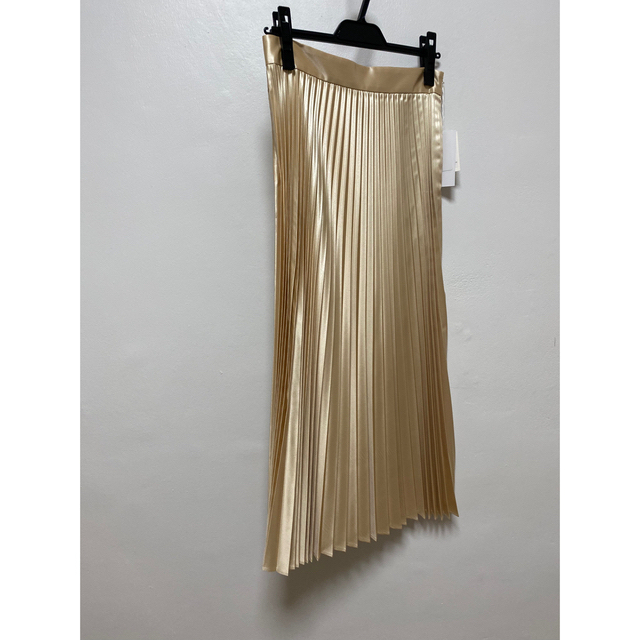 Adam et Rope'(アダムエロぺ)の新品未使用【アダムエロペ】アピューピル　Pleated skirt レディースのスカート(ロングスカート)の商品写真