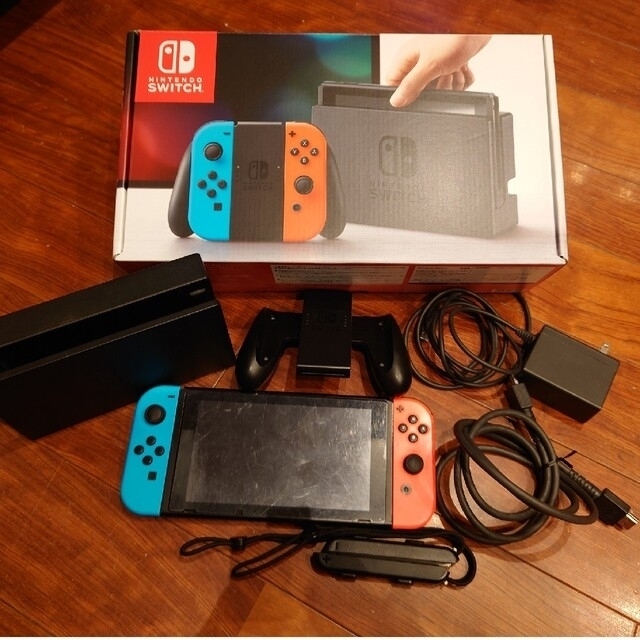 Nintendo Switch Joy-Con (L) ネオンブルー/ (R) - 家庭用ゲーム機本体
