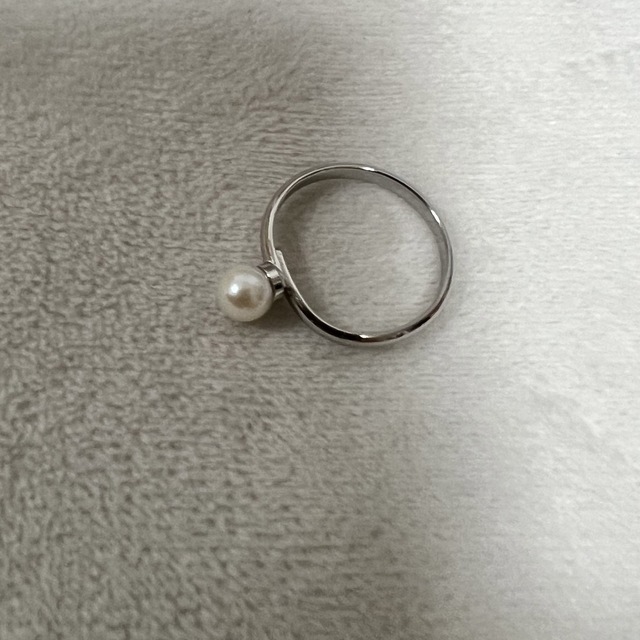 あこや真珠 リング6mm玉  レディースのアクセサリー(リング(指輪))の商品写真