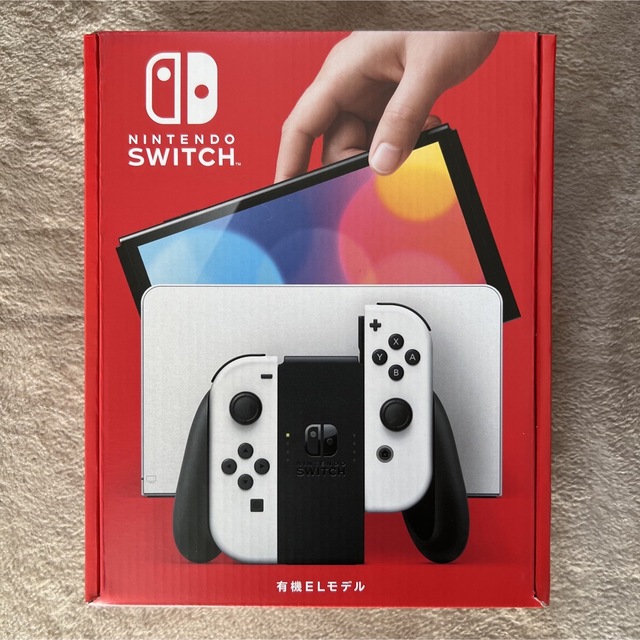 【新品未開封】Nintendo Switch 本体　有機elホワイト系