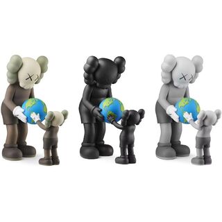 KAWS THE PROMISE BROWN／GREY／BLACK 3点セット(その他)