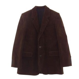 セリーヌ(celine)のCELINE セリーヌ ジャケット 19AW 2V441032D コーデュロイ 2B ブレザー テーラード ジャケット ブラウン系【美品】【中古】(その他)