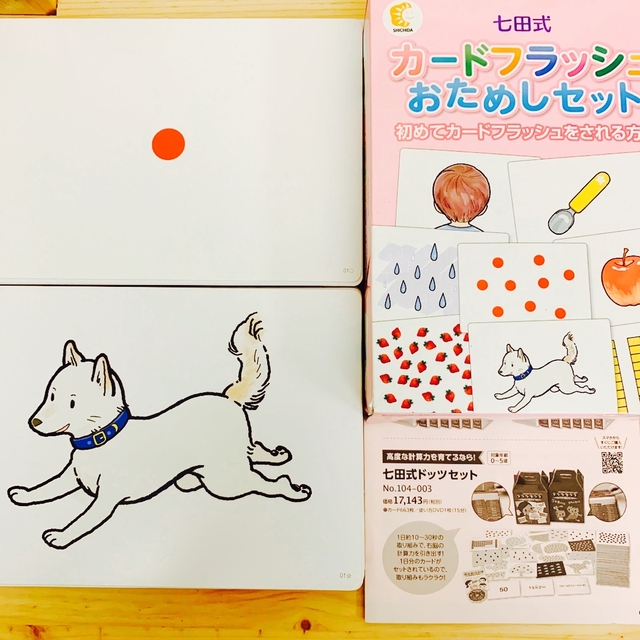 カードフラッシュ　おためしセット　七田式 エンタメ/ホビーの本(絵本/児童書)の商品写真