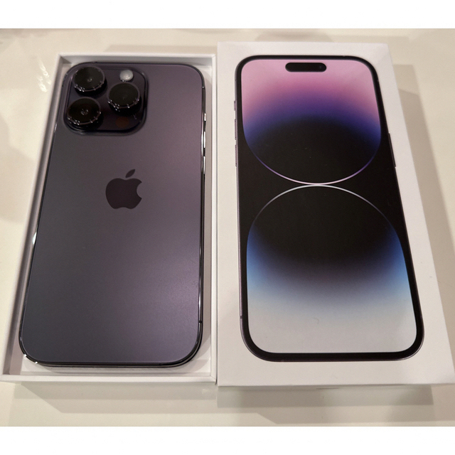 おトク】 iPhone - チェ様 専用 iPhone14pro 128GB ディープパープル
