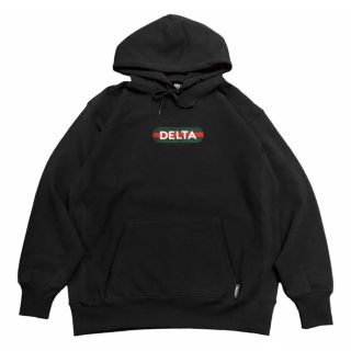 デルタ(DELTA)のDELTA DECK LOGO HOODIE STRIPE BLACK☆(パーカー)