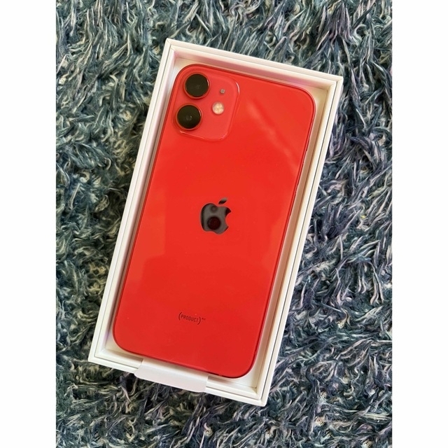 おまけあり!【美品】iPhone 12 mini レッド 128 GB-