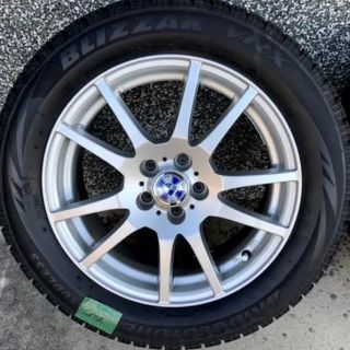 ブリヂストン(BRIDGESTONE)の205/55R 16 91Q スタッドレス タイヤホイール4本セット(タイヤ・ホイールセット)