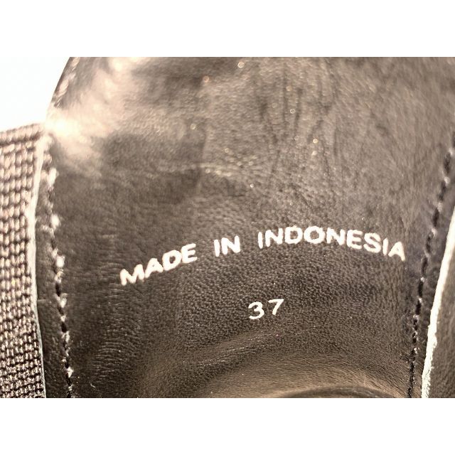 MARC JACOBS(マークジェイコブス)のマークジェイコブス 37≒24cm サイドゴアブーツ 黒 F レディースの靴/シューズ(ブーツ)の商品写真