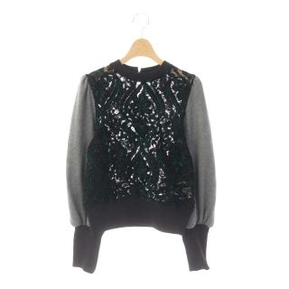 アメリヴィンテージ(Ameri VINTAGE)のアメリヴィンテージ 22AW LACE DOCKING SWEAT TOP(カットソー(長袖/七分))