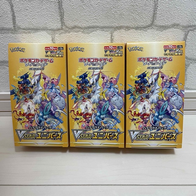 Box/デッキ/パックポケモンカード vstarユニバース3 BOX シュリンクなし ボックス