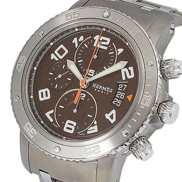 正規通販 HERMES エルメス - Hermes クリッパー CP2.941 クロノグラフ