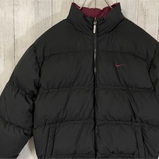 NIKE - NIKE ナイキ ダウンジャケット リバーシブル 刺繍ロゴ 90sの