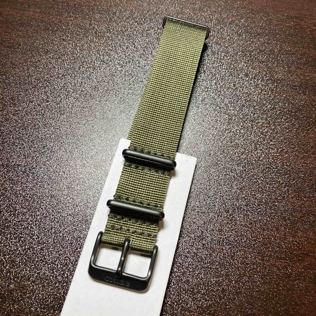SEIKO(セイコー)の【新品未使用】セイコー　NATOベルト　20㎜ メンズの時計(その他)の商品写真