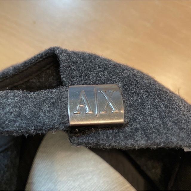 ARMANI EXCHANGE(アルマーニエクスチェンジ)の新品　アルマーニエクスチェンジ　ウールキャップ メンズの帽子(キャップ)の商品写真