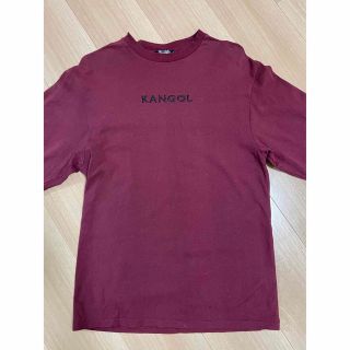 カンゴール(KANGOL)のKANGOL 長袖カットソー　ワインレッド(Tシャツ/カットソー(七分/長袖))