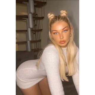 エイソス(asos)のFashion Nova ミニ　ワンピース　ホワイト(ミニワンピース)