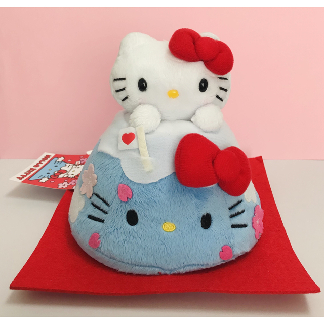 ハローキティ ぬいぐるみ 富士山 MT FUJI でかかっ レア ハローキティ ぬいぐるみ 富士山 MT FUJI でかかっ レア