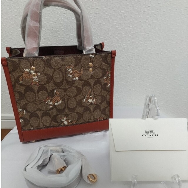 総合福袋 COACH コーチ シグネチャー ダンシング キトゥン プリント 二