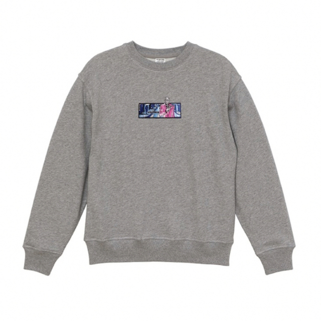 change Box Graphic Crewneck Sweatshirt☆