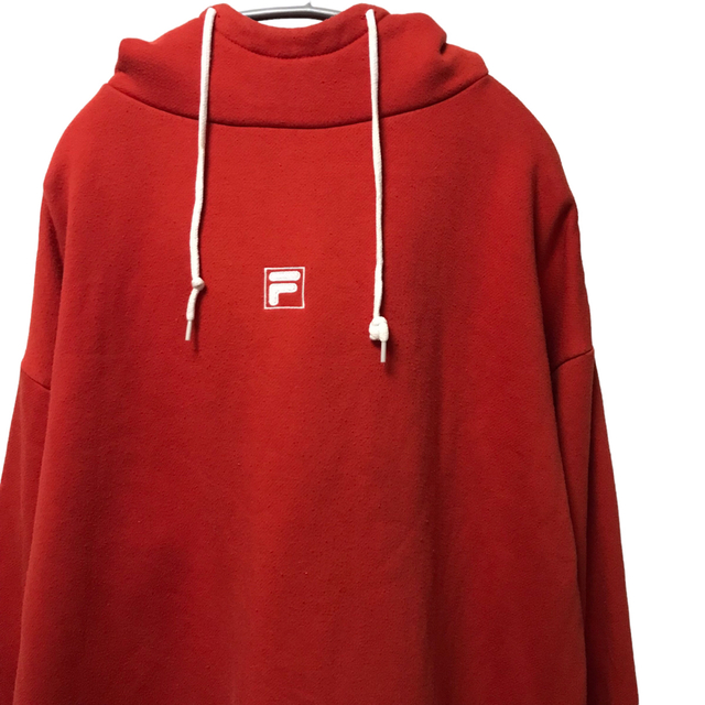 FILA(フィラ)の【希少】フィラ FILA スウェット パーカー オーバーサイズ F オレンジ メンズのトップス(パーカー)の商品写真