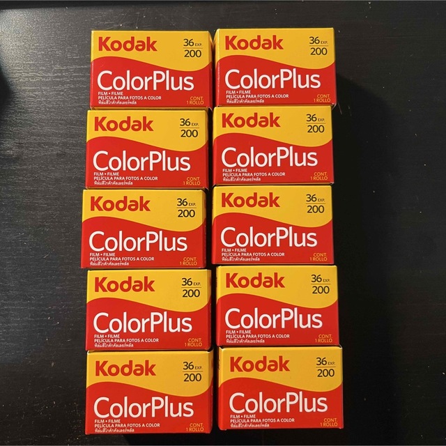 Kodak Color Plus カラープラス10本セット