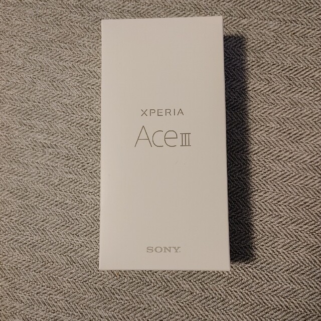 未使用品SONY Xperia Ace III A203SO ブラック 未使用品SONY Xperia Ace III A203SO ブラック