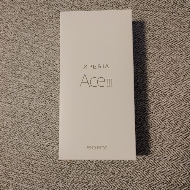 Xperia(エクスペリア)の未使用品SONY Xperia Ace III A203SO ブラック スマホ/家電/カメラのスマートフォン/携帯電話(スマートフォン本体)の商品写真