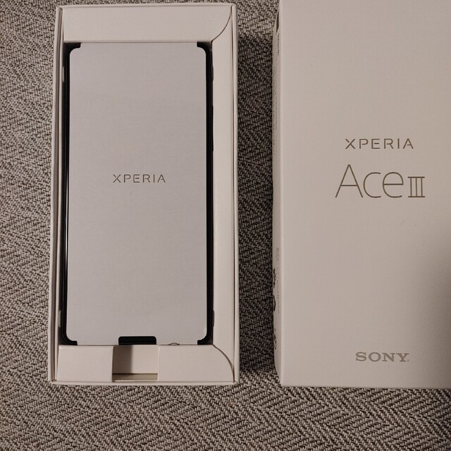 未使用品SONY Xperia Ace III A203SO ブラック 未使用品SONY Xperia Ace III A203SO ブラック