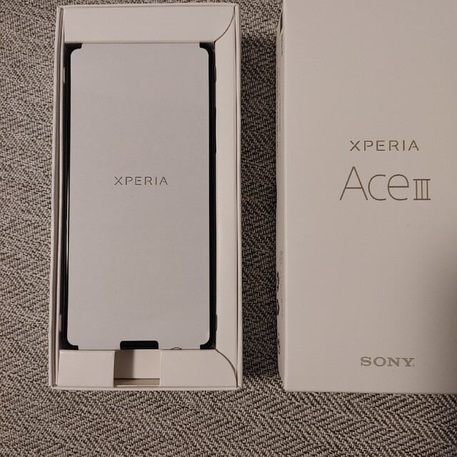 Xperia(エクスペリア)の未使用品SONY Xperia Ace III A203SO ブラック スマホ/家電/カメラのスマートフォン/携帯電話(スマートフォン本体)の商品写真