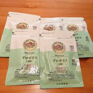 山田養蜂場 - 山田養蜂場 プロポリス300 詰替用 100球入×5袋の通販 by
