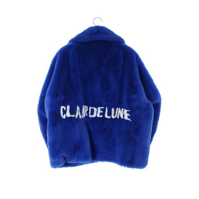 クレールドルナ CLAIR DE LUNE バックロゴファーブルゾン メンズ S クレールドルナ CLAIR DE LUNE バックロゴファーブルゾン メンズ S