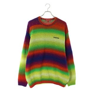 シュプリーム(Supreme)のシュプリーム 22AW Gradient Stripe Sweater グラディエントストライプニット メンズ L(ニット/セーター)