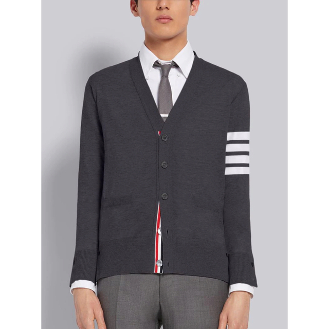 低価格で大人気の THOM BROWNE - トムブラウン メリノウール ニット 4